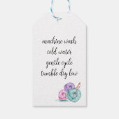 Mit Liebe Gehäkelt Geschenkanhänger (Rückseite)