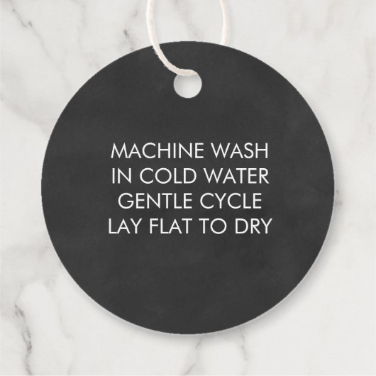 Mit Liebe geknetet, handgemachte Geschenktafel, Ko Geschenkanhänger (Rückseite)