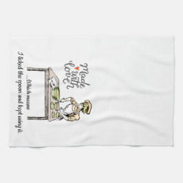 Mit Liebe gemacht: Ich leckte den Löffelfreund Geschirrtuch