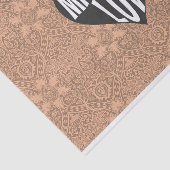 Mit Liebe gemacht Vintage Seidenpapier (Ausschnitt)
