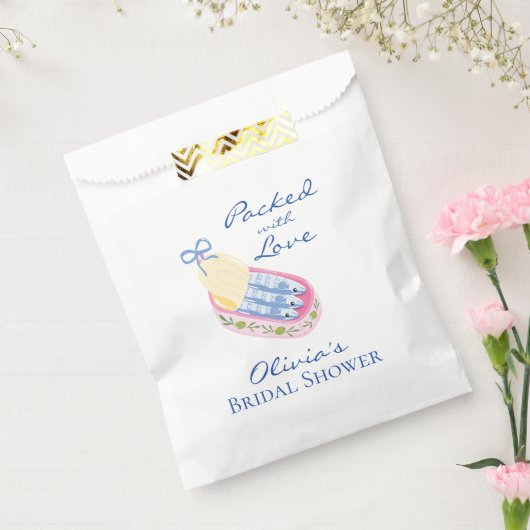 Mit Liebe gepackte Sardinen-Junggesellinnenabschie Geschenktütchen (Versiegelt)