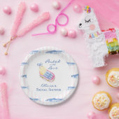 Mit Liebe gepackte Sardinen-Junggesellinnenabschie Pappteller (Party)