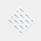 Mit Liebe gepackte Sardinen-Junggesellinnenabschie Serviette (Ecke)