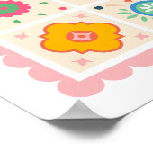 Mit Liebe gepolstert Poster (Ecke)