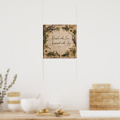 Mit Liebe gerührt Poster (Küche)