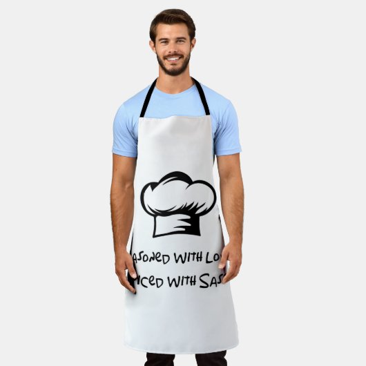 mit Liebe gesäumt, gespickt Schürze (Getragen)