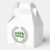 „Mit Liebe“-Geschenkanhänger Geschenkschachtel (Vorderseite)