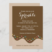 mit Liebe gesprenkelt Einladung (Vorne/Hinten)