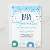 Mit Liebe gesprenkelte Sprinkle-Einladung von Donu Einladung (Vorderseite)