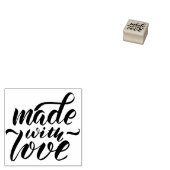 Mit Liebe Gestaltet Gummistempel (Stempel)