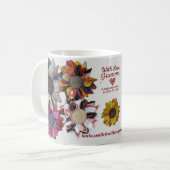 Mit Liebe, Gramma-Kranz-Tasse Kaffeetasse (Vorderseite Links)