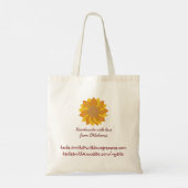 Mit Liebe, Gramma Tote Tragetasche (Rückseite)