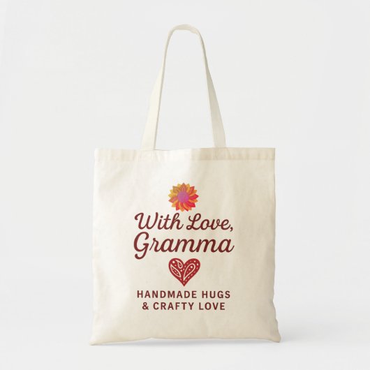 Mit Liebe, Gramma Tote Tragetasche (Vorne)
