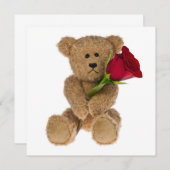 Mit Liebe Grußkarte Dankeskarte (Vorne/Hinten)