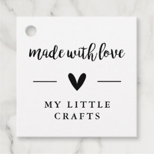Mit Liebe, Handwerk Geschenkanhänger
