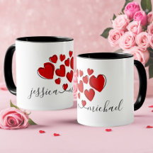 Mit Liebe & Herzen verbunden - Personalisierter ro