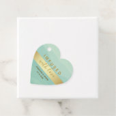 mit Liebe-Hochzeit infiziert Geschenkanhänger (Beispiel)