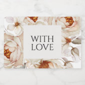 Mit Liebe Hochzeit Schaumweinetikett (Einzelnes Label)