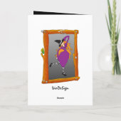 Mit Liebe... Ihre Hexe. Karte (Rückseite)