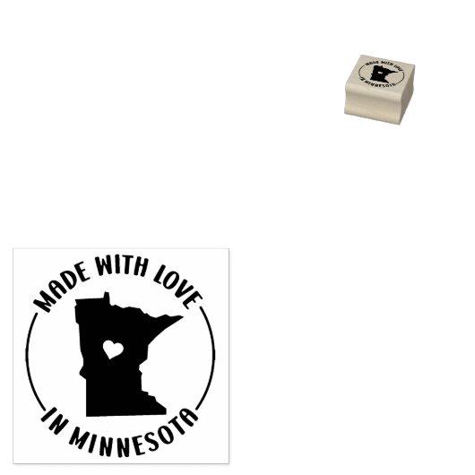 Mit Liebe in Minnesota, Gummistempel (Stempel)