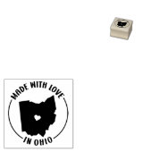 Mit Liebe in Ohio, Gummistempel (Stempel)