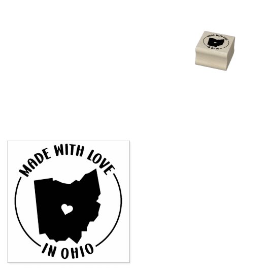 Mit Liebe in Ohio, Gummistempel (Stempel)