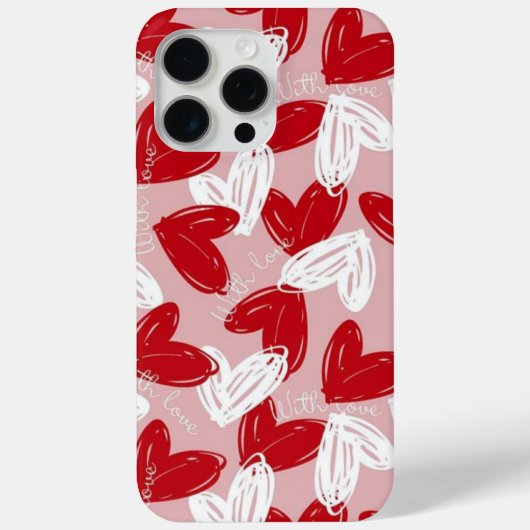 Mit Liebe iPhone Case (Rückseite)