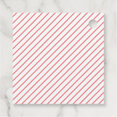 Mit Liebe & Joy|Familienname|Ein Foto Gefälligkeit Geschenkanhänger (Rückseite)