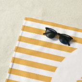 Mit Liebe Jupiter Leuchtturm Strandtuch (Beispiel)