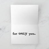 Mit Liebe Karte (Innenseite)