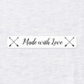 Mit Liebe-Kindern gefertigt, die Labels, Pfeile be Etiketten (Design 1)