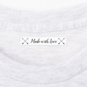 Mit Liebe-Kindern gefertigt, die Labels, Pfeile be Etiketten (Befestigt)