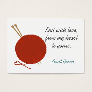 Mit Liebe Knitters Hang-Tag