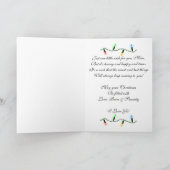 Mit Liebe Mama Feiertagskarte (Innenseite)