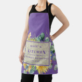 Mit Liebe Mama Kitchen Custom Lavendel besetzt Schürze (InSitu)