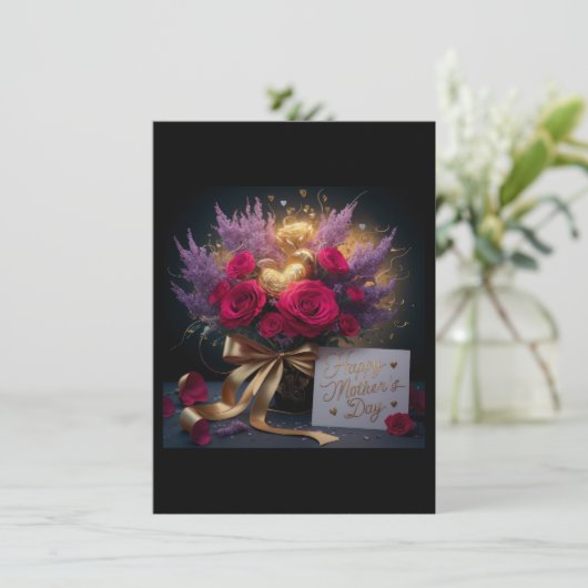 "Mit Liebe, Mama" Muttertag (Stehend Vorderseite)