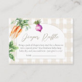 Mit Liebe Market Babydusche Windelpreisraffinerie Begleitkarte (Vorderseite)