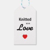 mit Liebe-Markierung gegossen Geschenkanhänger (Vorderseite)