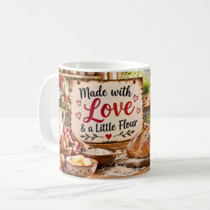 Mit Liebe & Mehl gebackene Tasse