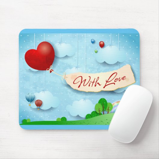 Mit Liebe Mousepad (Mit Mouse)