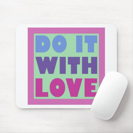Mit Liebe Mousepad (Mit Mouse)