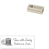 "Mit Liebe nach" individuelle Briefmarke aus Kauts Gummistempel (Stempel)