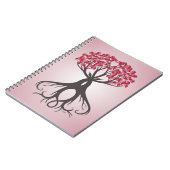 Mit Liebe-Notebook wachsen Notizblock (Linke Seite)