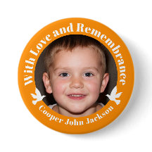 Mit Liebe orange zwei weiße Tauben Foto Erinnerung