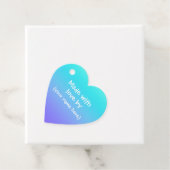 Mit Liebe Personalisierte Herzmarken Geschenkanhänger (Beispiel)