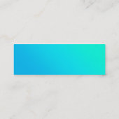 Mit Liebe Personalisierte Mini-Visitenkarte Mini Visitenkarte (Rückseite)