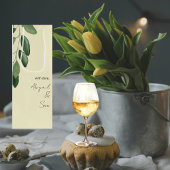 Mit Liebe Personalisierte Namen Gelbe Hochzeit Geschenktüte Für Weinflaschen