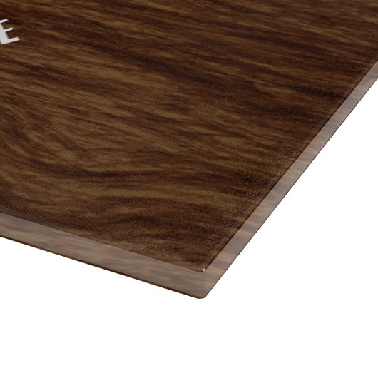 Mit Liebe Personalisiertes Schneidebrett (Ecke)