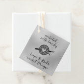 mit Liebe-Platz Geschenkanhänger (Beispiel)