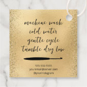 mit Liebe-Platz Geschenkanhänger (Rückseite)